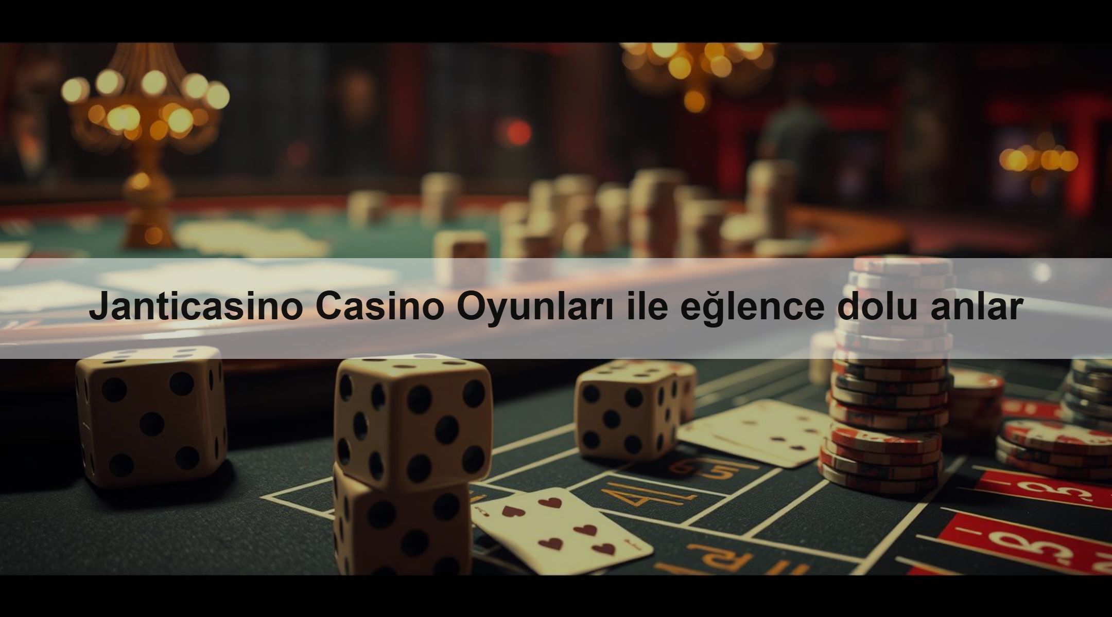 Janticasino Casino Oyunları ile eğlence dolu anlar
